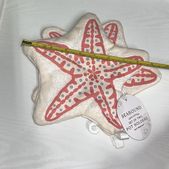 NWT Seabound set of two heat resistant pot holders ⭐️ - Picture 3 of 3